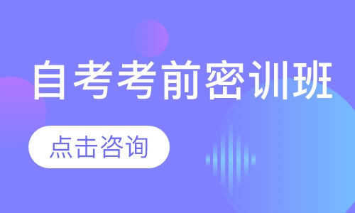 自考考前密训班